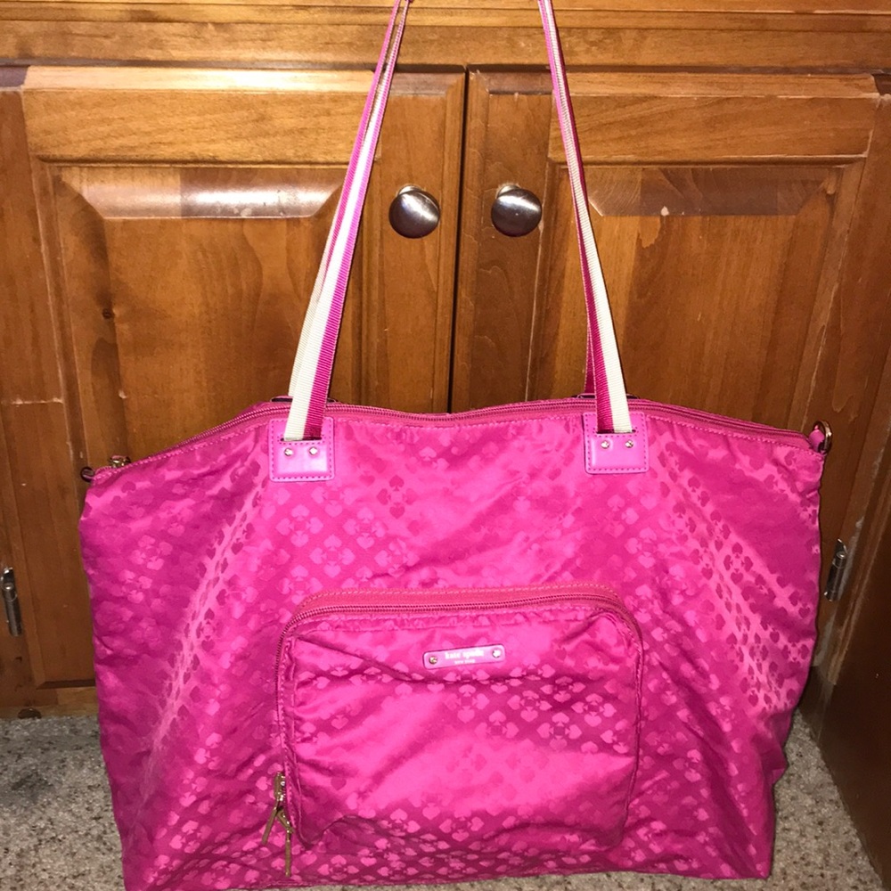 Kate Spade Pink Duffle.